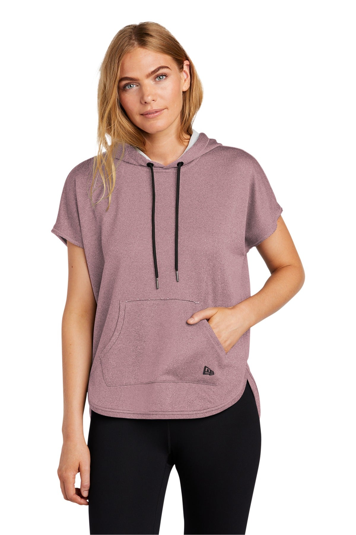 New Era® Ladies Performance Terry Short Sleeve Hoodie LNEA533
