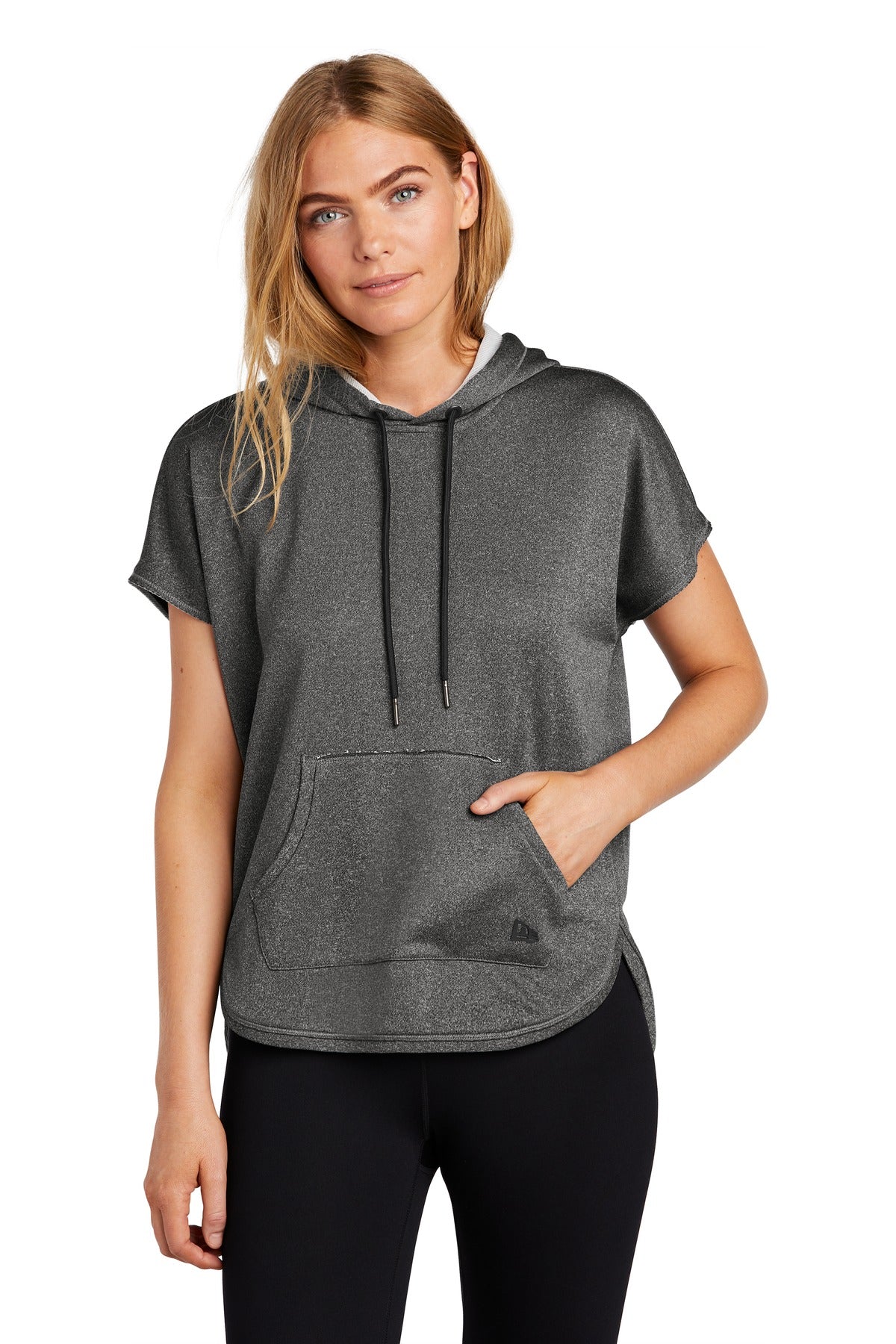 New Era® Ladies Performance Terry Short Sleeve Hoodie LNEA533