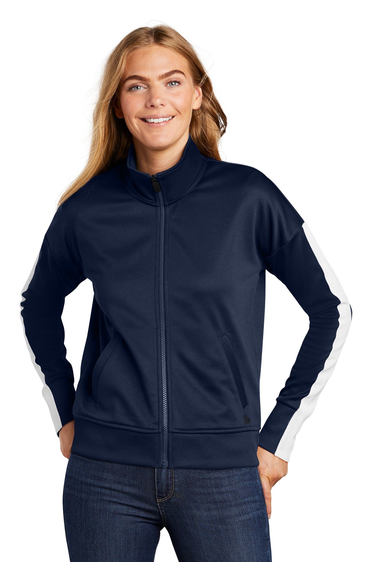 New Era® Ladies Track Jacket LNEA650