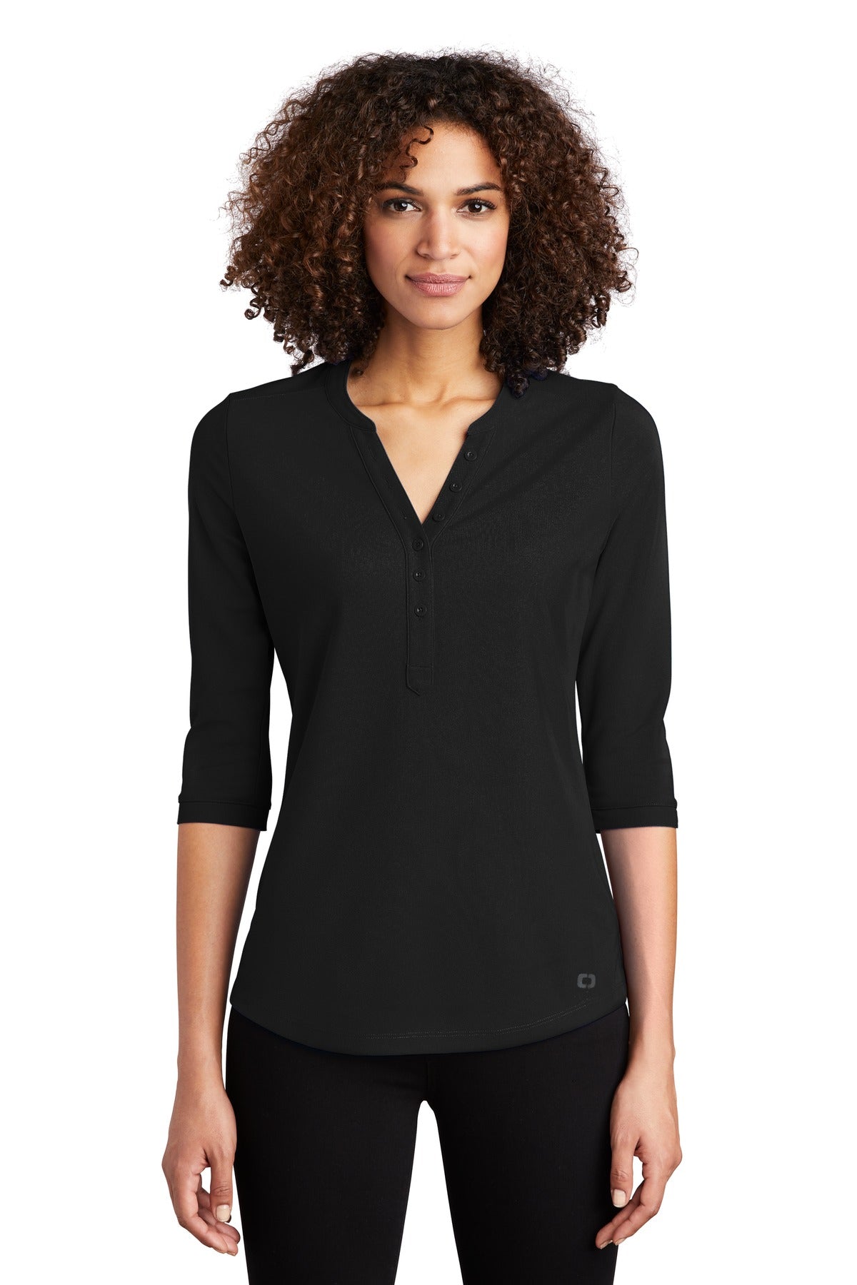 OGIO® Ladies Jewel Henley LOG104