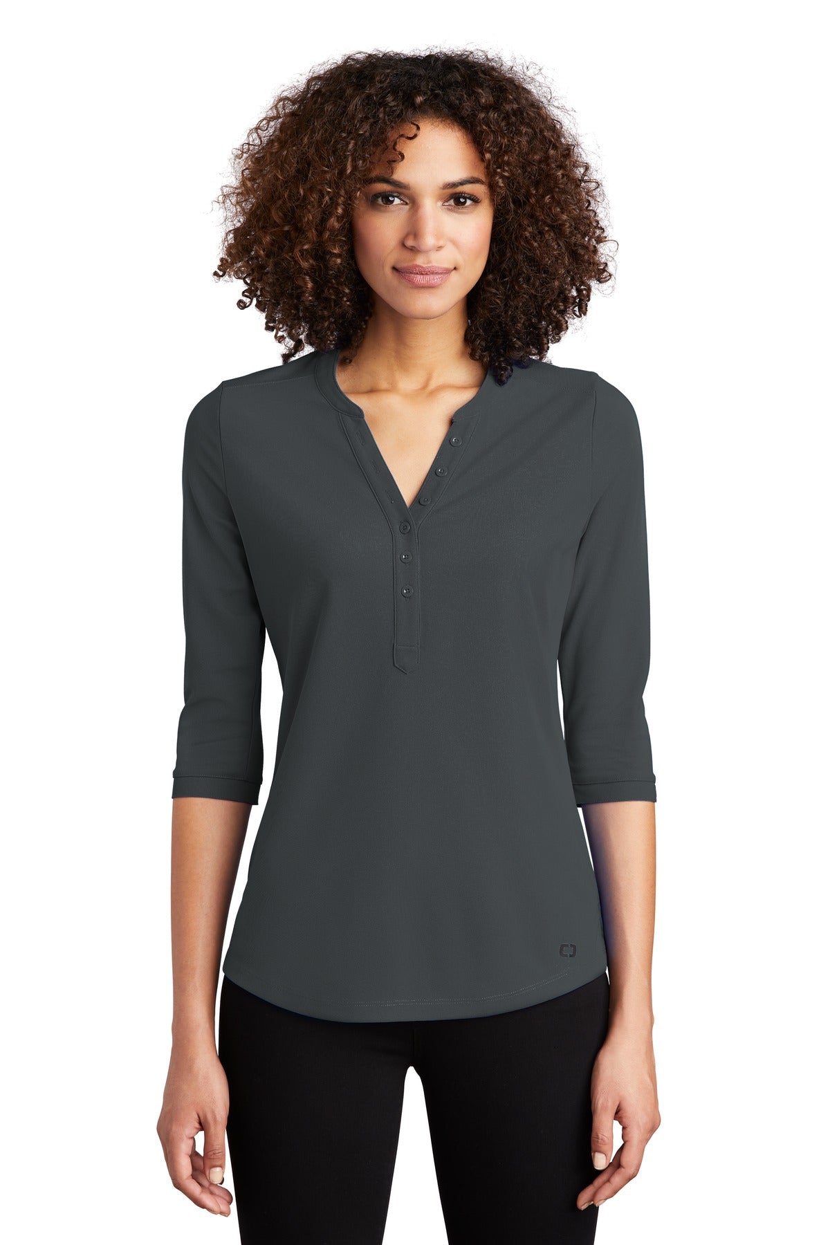 OGIO® Ladies Jewel Henley LOG104