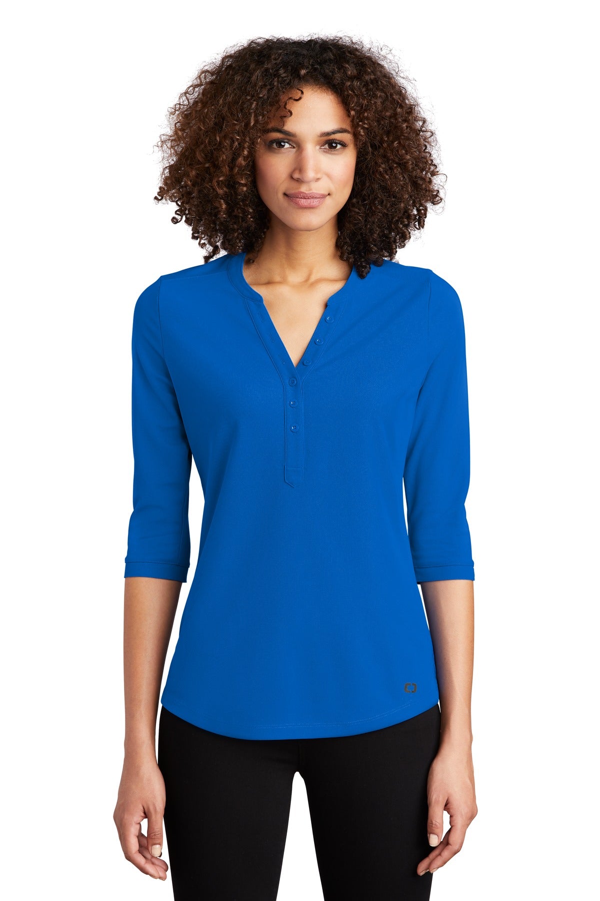 OGIO® Ladies Jewel Henley LOG104