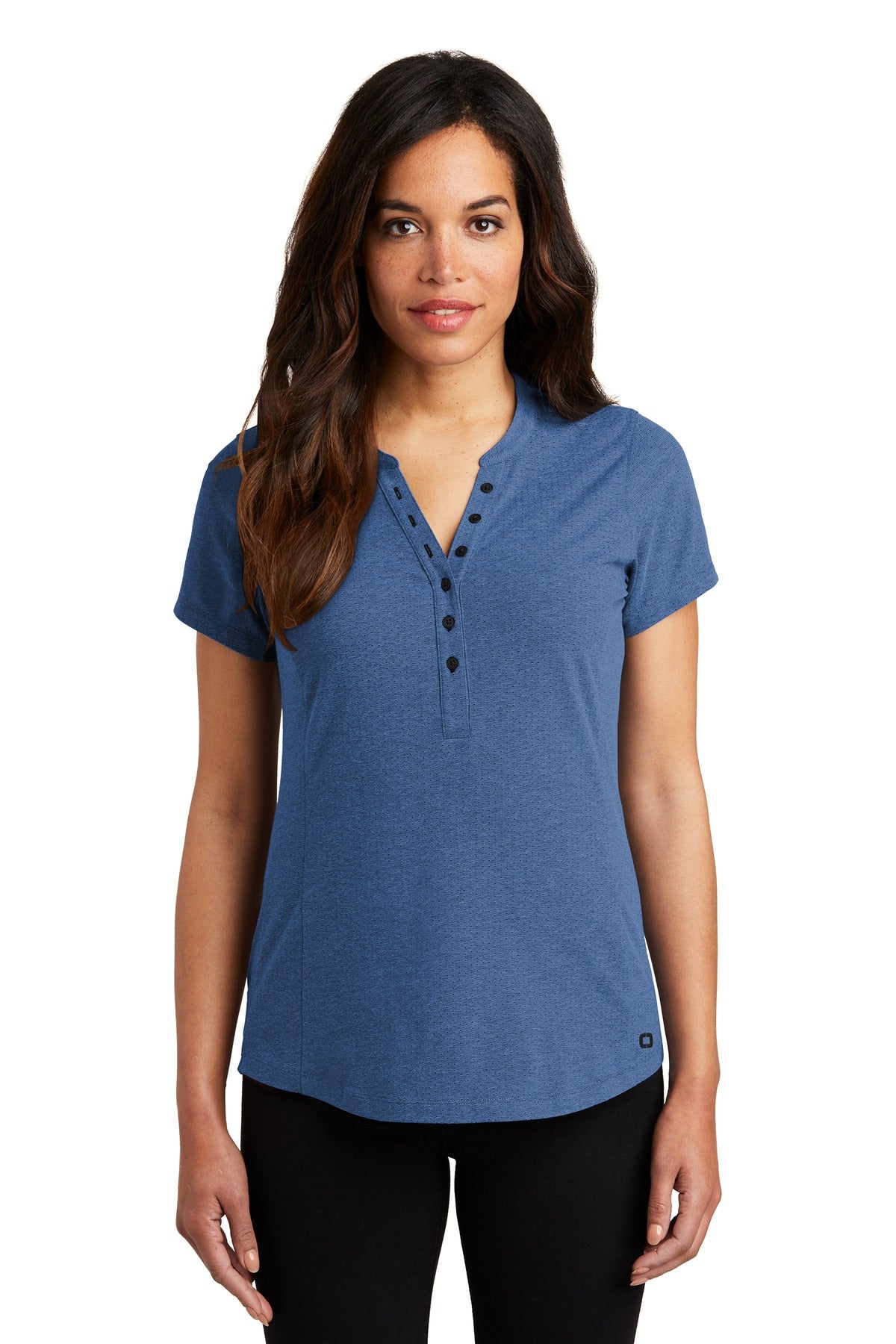 OGIO® Ladies Tread Henley. LOG136