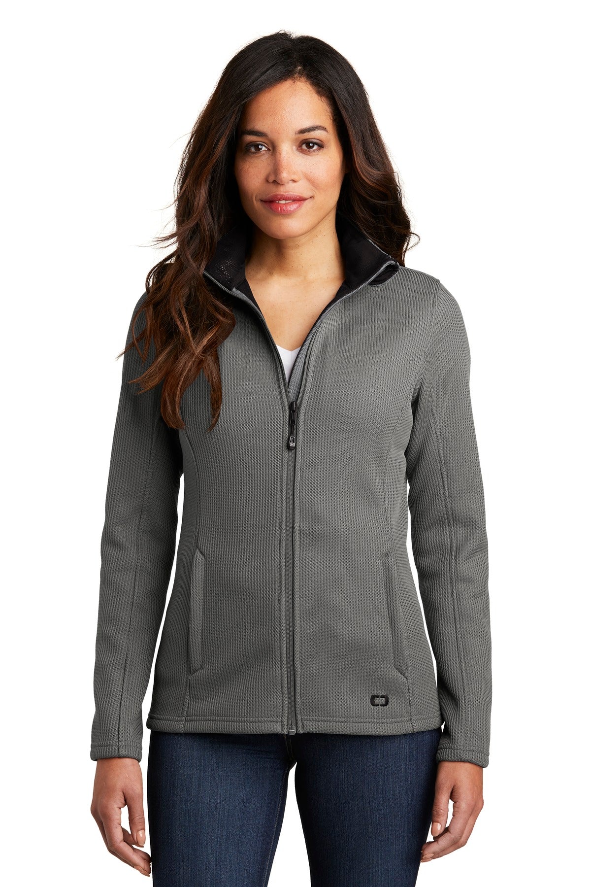 OGIO® Ladies Grit Fleece Jacket. LOG727