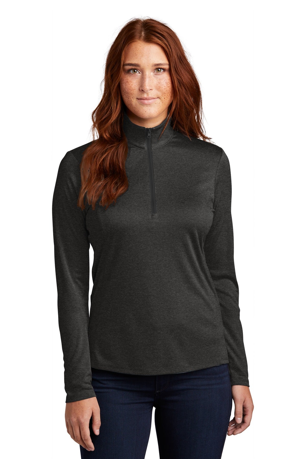 Sport-Tek® Ladies Endeavor 1/2-Zip Pullover. LST469