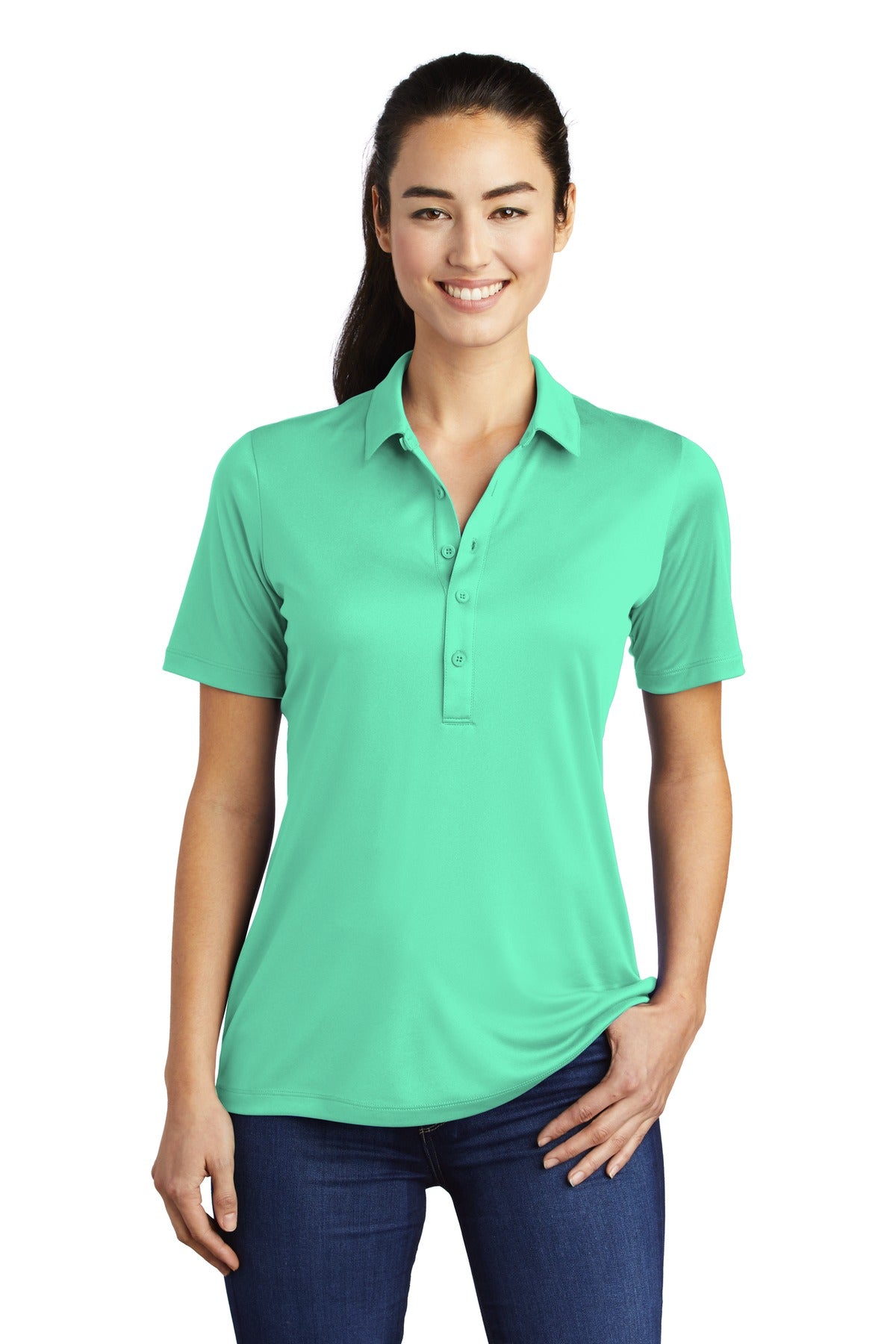Sport-Tek® Ladies Posi-UV ® Pro Polo. LST520