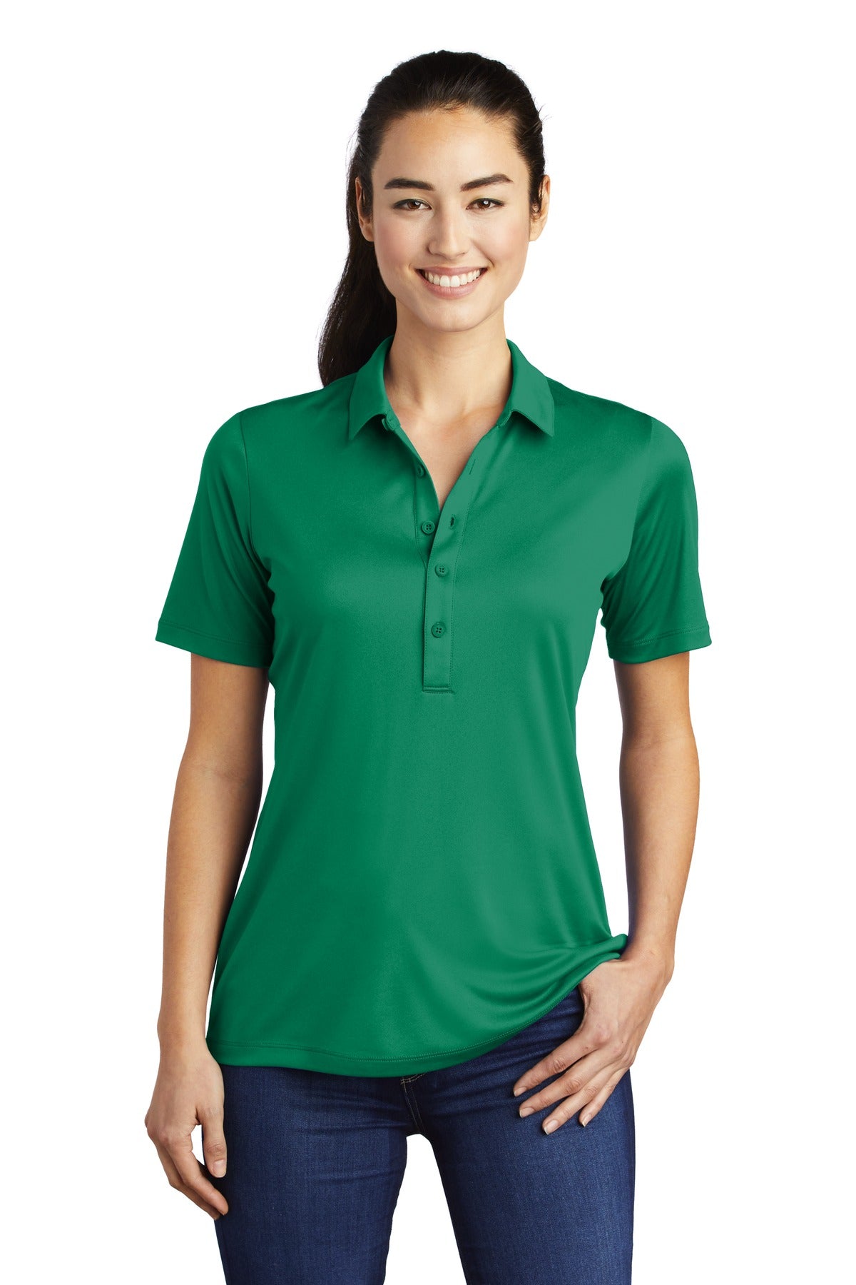 Sport-Tek® Ladies Posi-UV ® Pro Polo. LST520