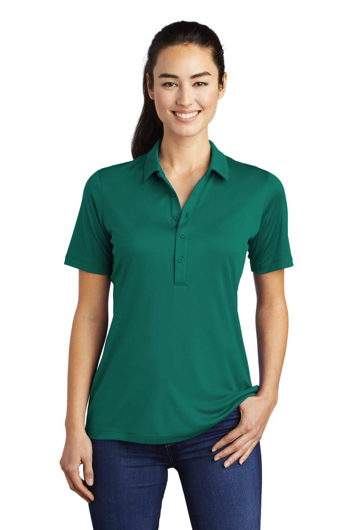 Sport-Tek® Ladies Posi-UV ® Pro Polo. LST520