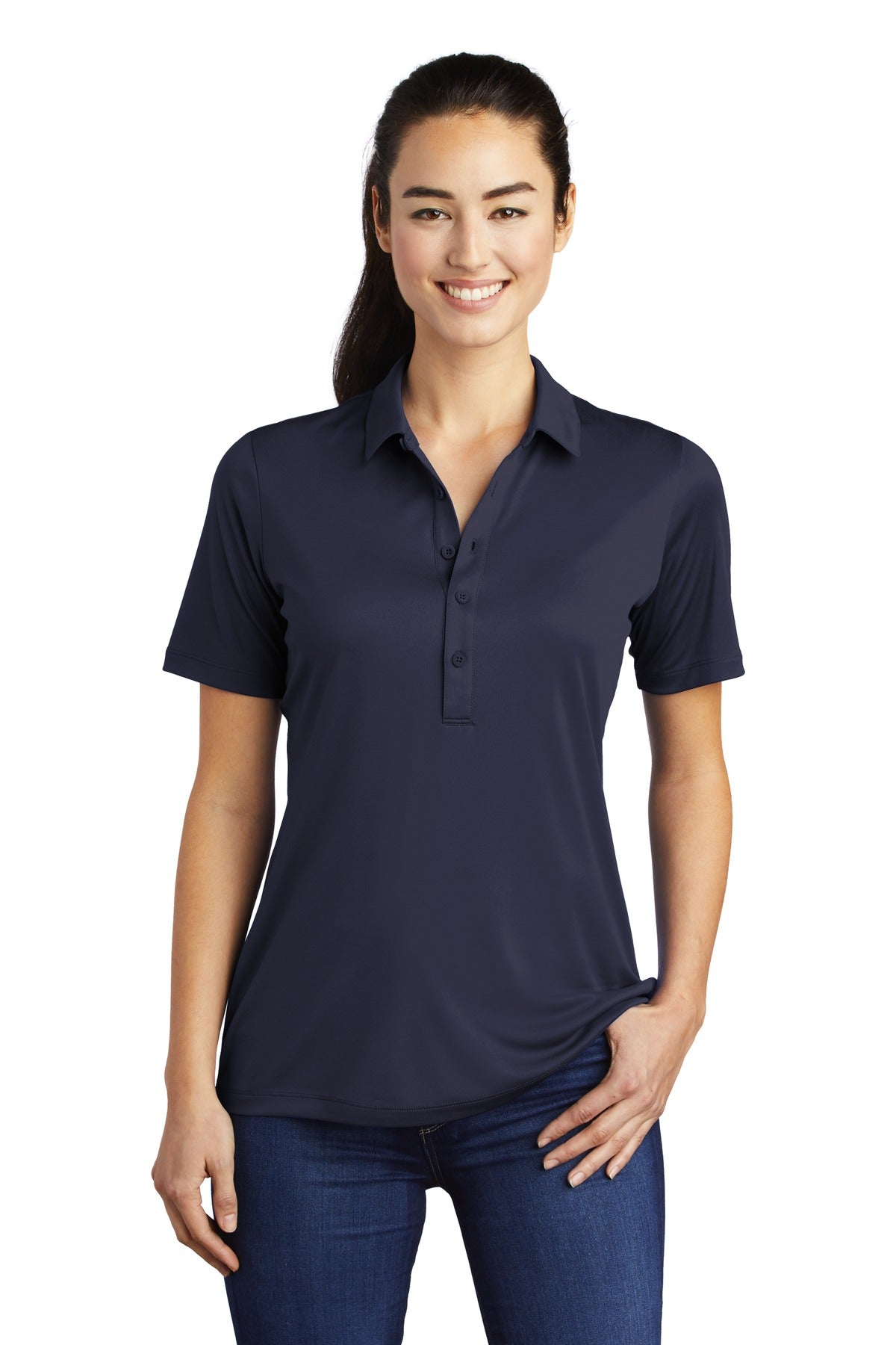 Sport-Tek® Ladies Posi-UV ® Pro Polo. LST520