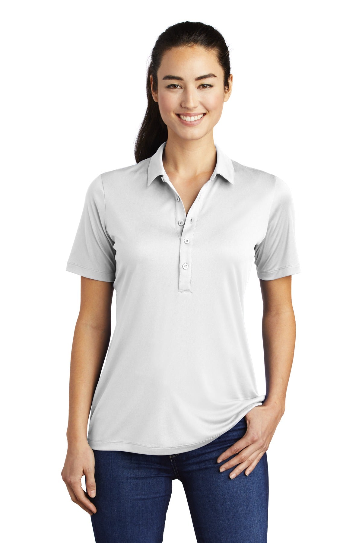 Sport-Tek® Ladies Posi-UV ® Pro Polo. LST520