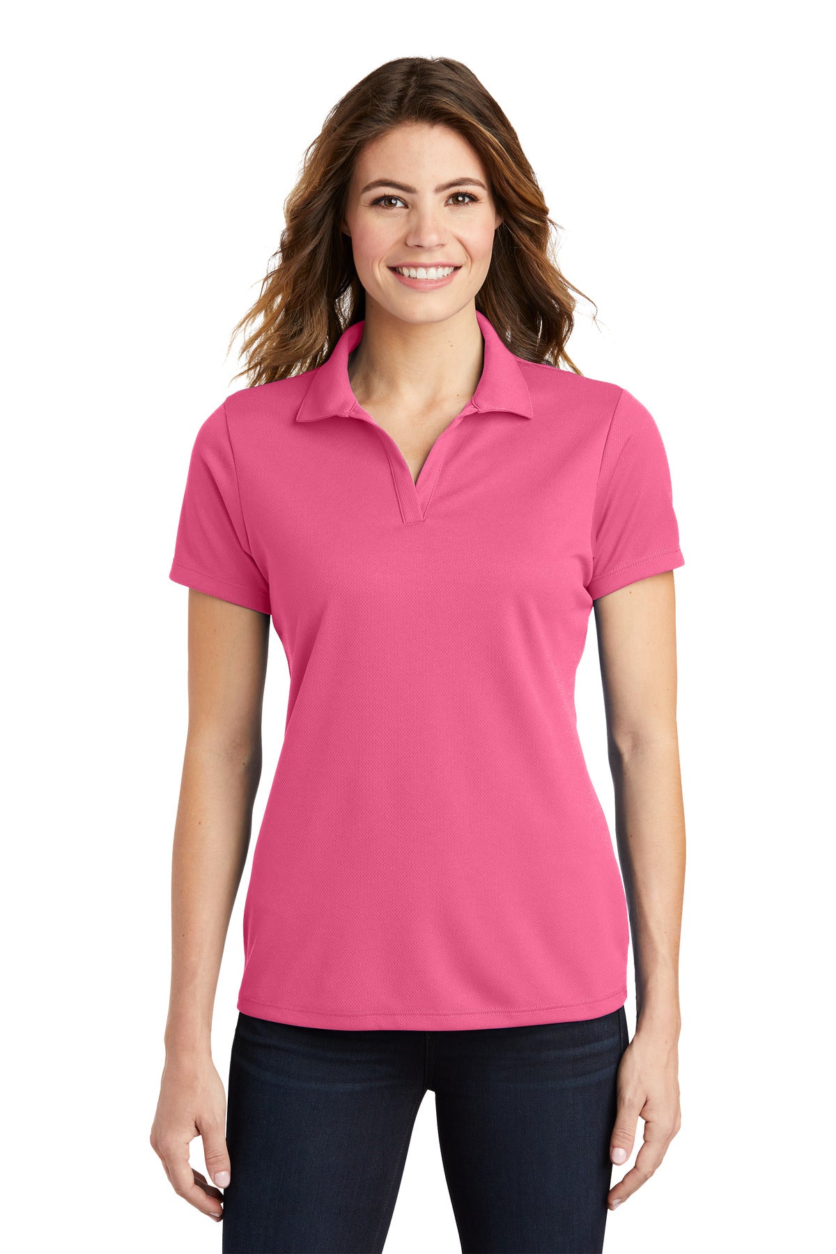 Sport-Tek® Ladies PosiCharge® RacerMesh® Polo. LST640