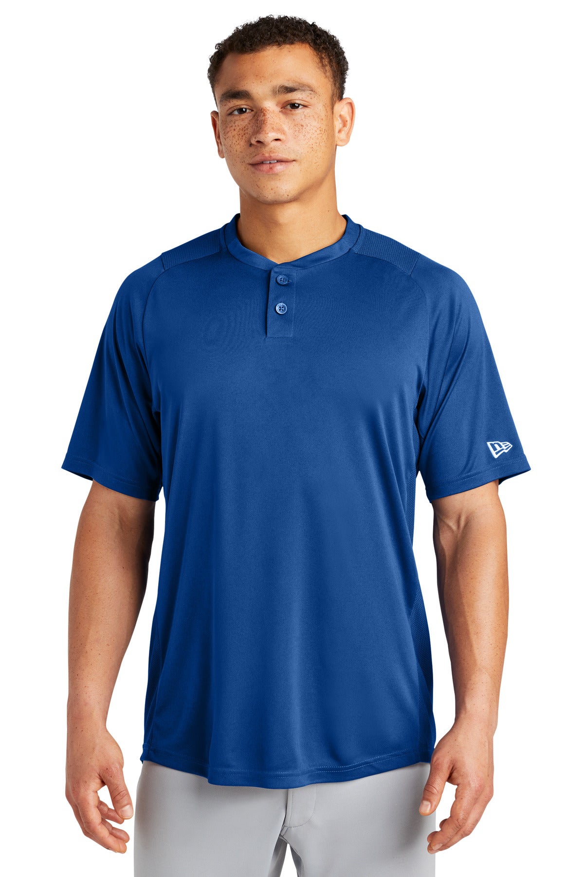 New Era® Diamond Era 2-Button Jersey. NEA221