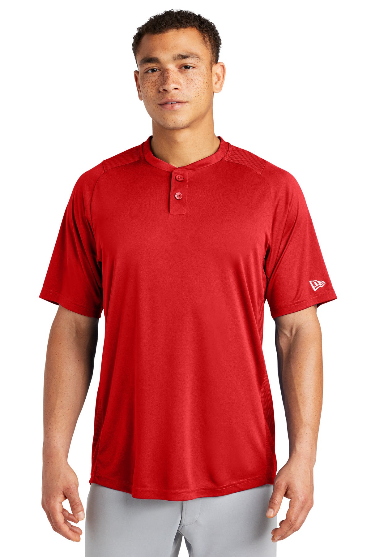New Era® Diamond Era 2-Button Jersey. NEA221