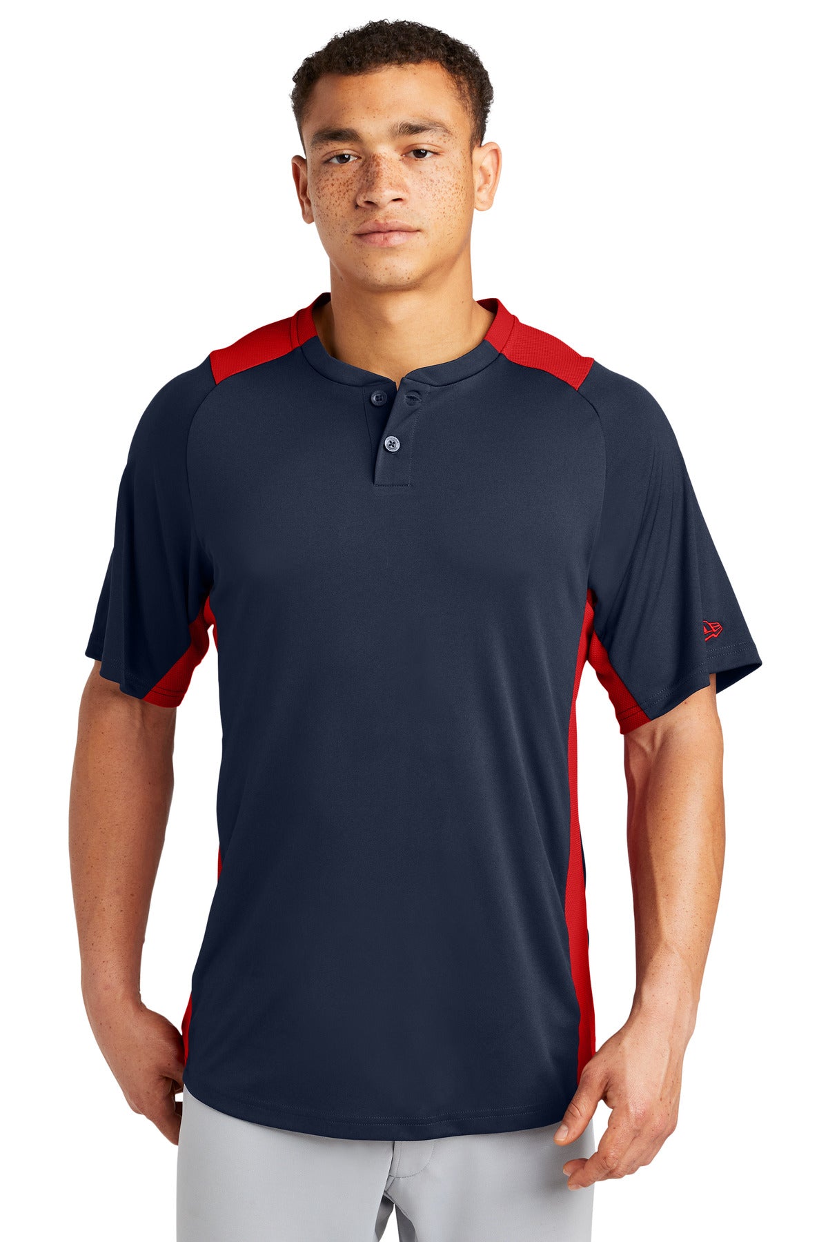 New Era® Diamond Era 2-Button Jersey. NEA221