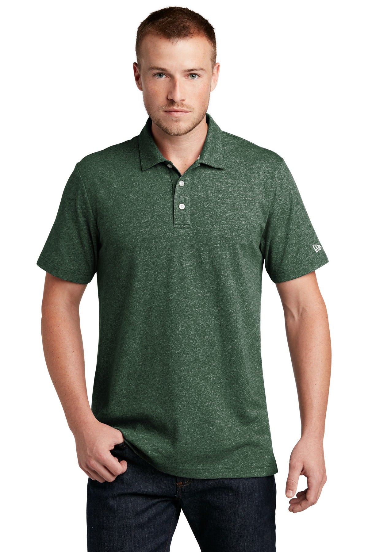 New Era® Slub Twist Polo NEA301