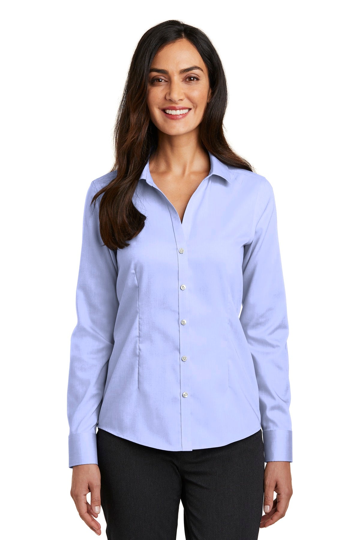Red House® Ladies Pinpoint Oxford Non-Iron Shirt. RH250
