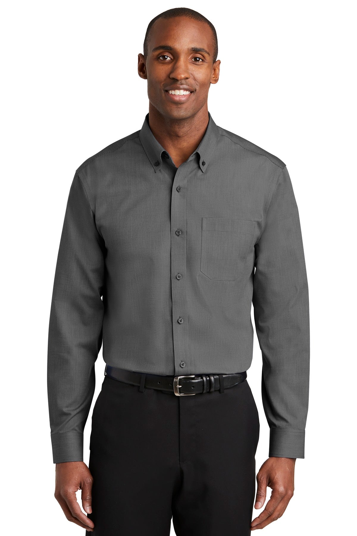 Red House® Nailhead Non-Iron Shirt. RH370