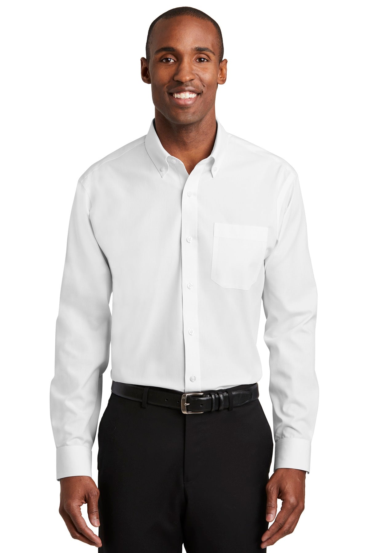 Red House® Nailhead Non-Iron Shirt. RH370