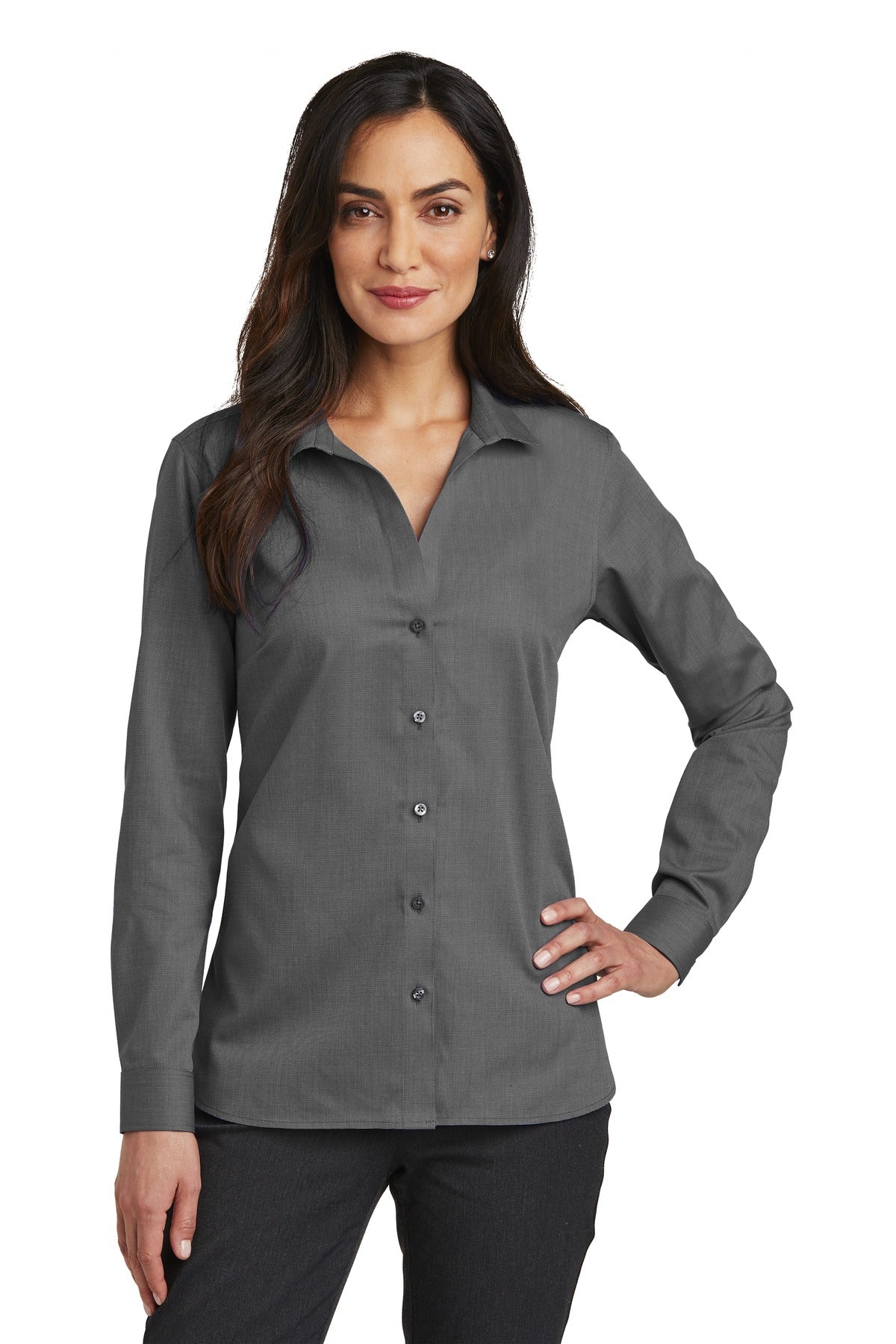 Red House® Ladies Nailhead Non-Iron Shirt. RH470
