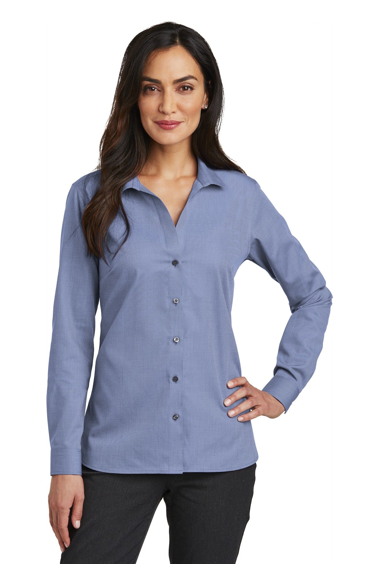 Red House® Ladies Nailhead Non-Iron Shirt. RH470