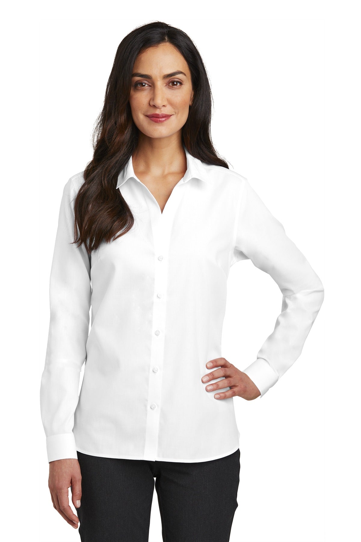 Red House® Ladies Nailhead Non-Iron Shirt. RH470