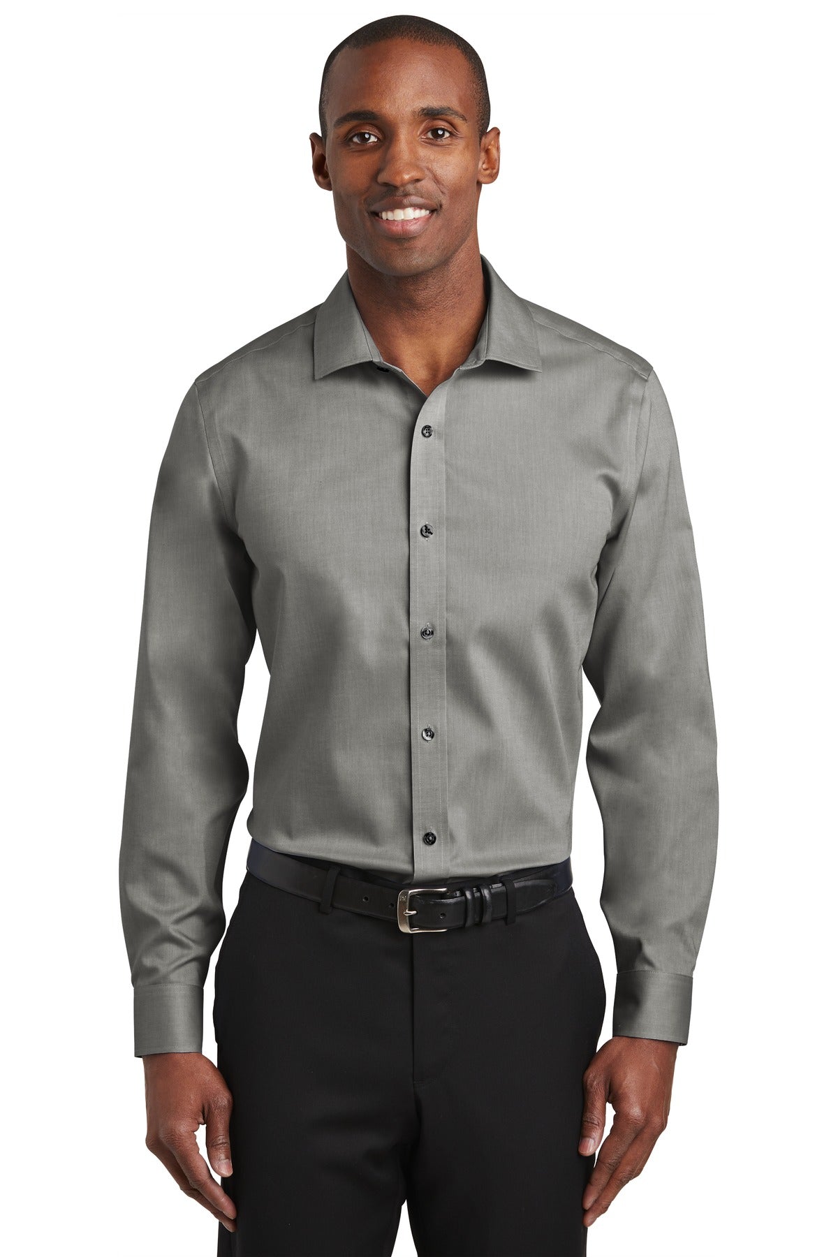 Red House® Slim Fit Pinpoint Oxford Non-Iron Shirt. RH620