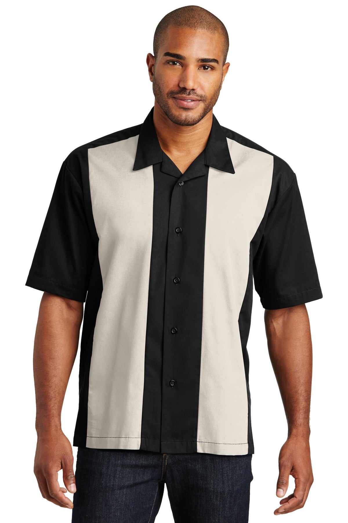 Port Authority® Retro Camp Shirt. S300