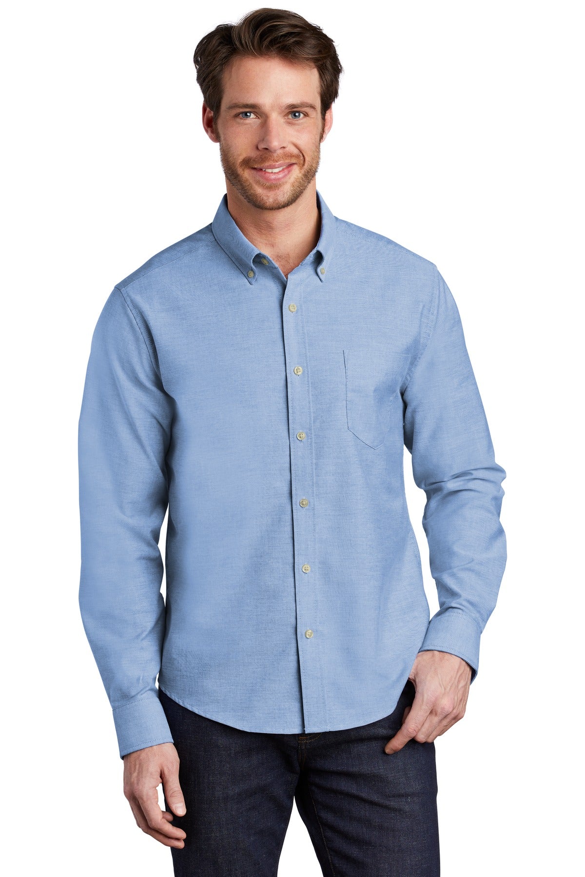 Port Authority® Untucked Fit SuperPro™ Oxford S651