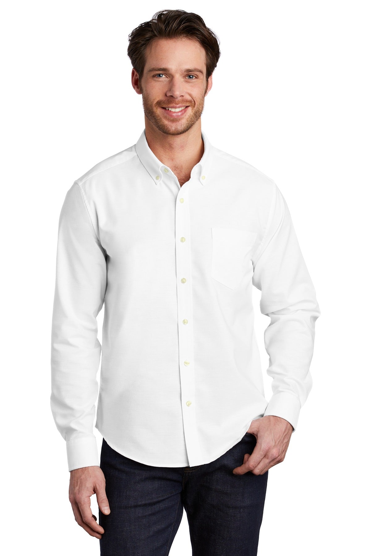 Port Authority® Untucked Fit SuperPro™ Oxford S651