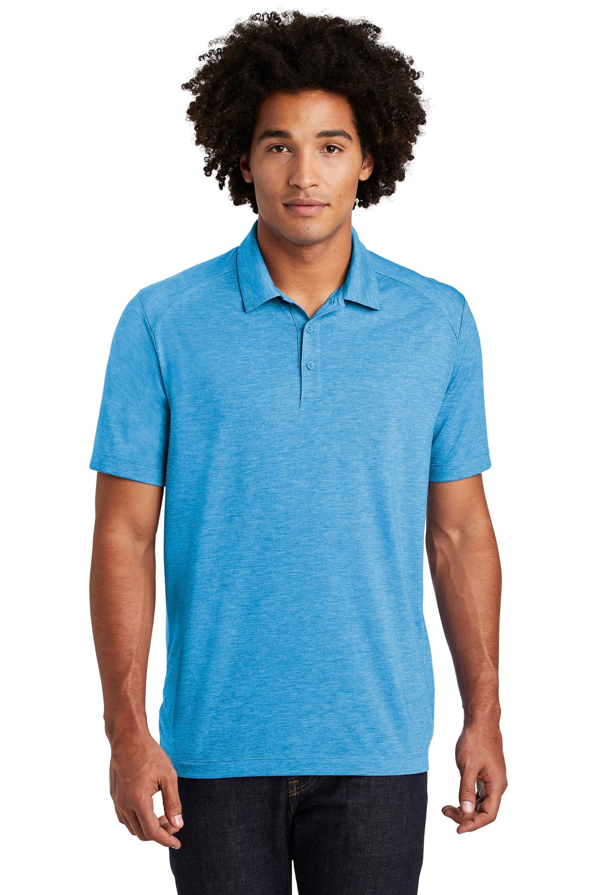 Sport-Tek® PosiCharge® Tri-Blend Wicking Polo. ST405