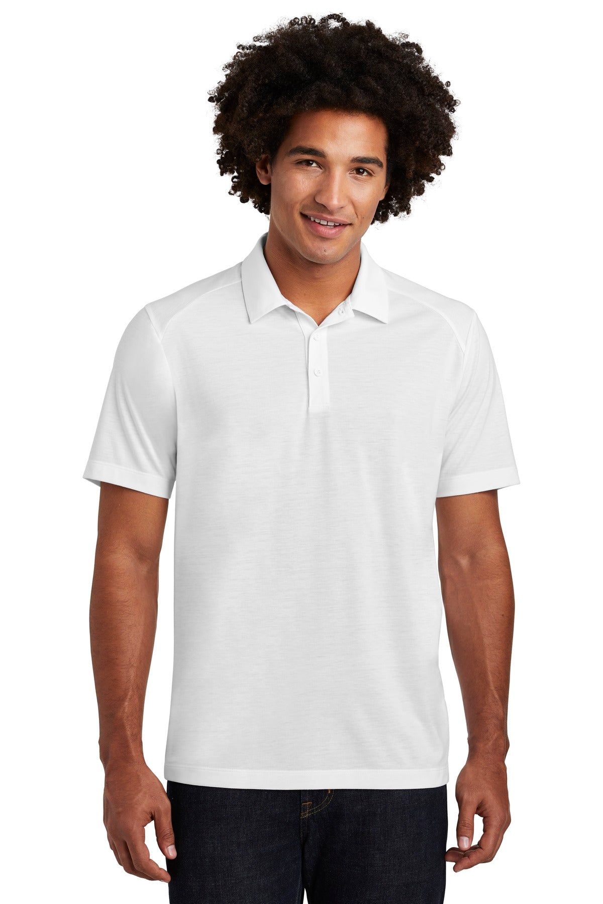 Sport-Tek® PosiCharge® Tri-Blend Wicking Polo. ST405