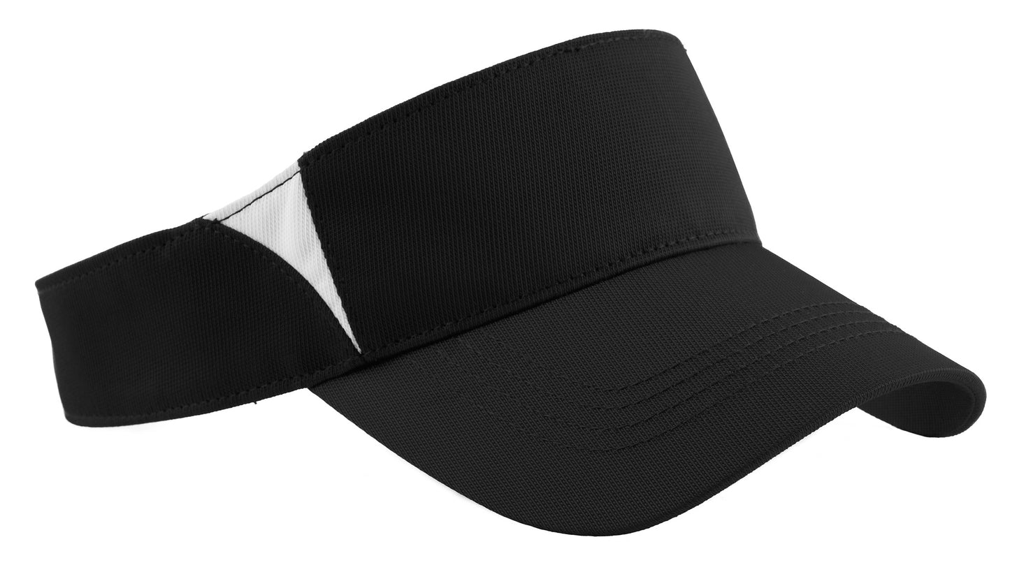 Sport-Tek® Dry Zone® Colorblock Visor. STC13