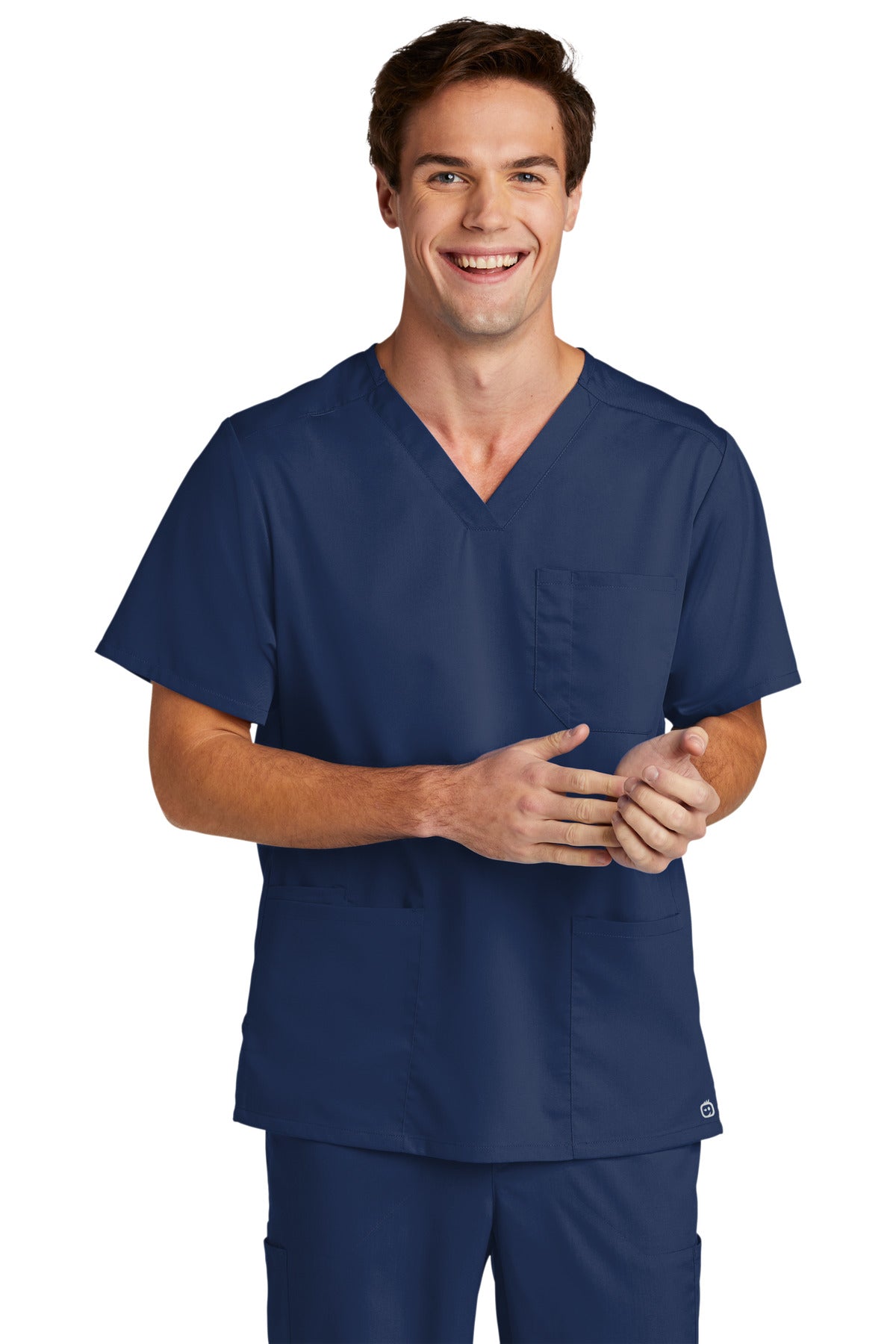 WonderWink® Men's Premiere Flex™ V-Neck Top WW5068