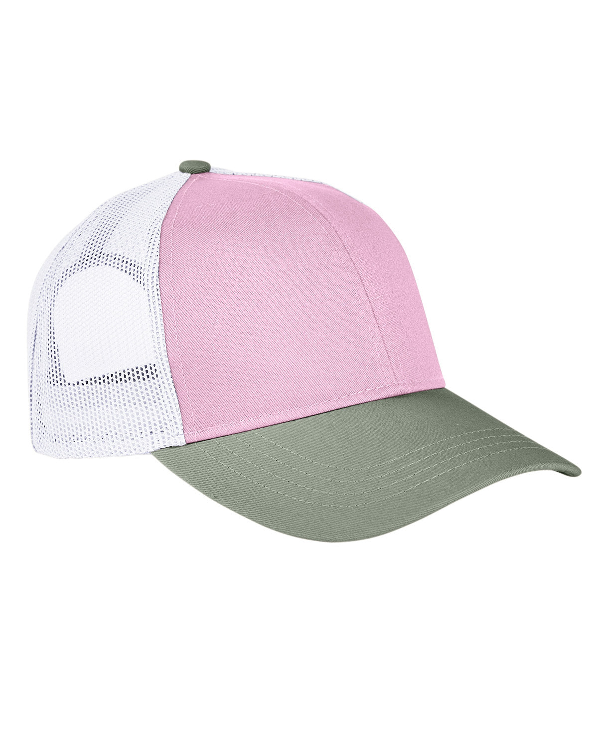 Tri-Color Trucker Cap AP1919
