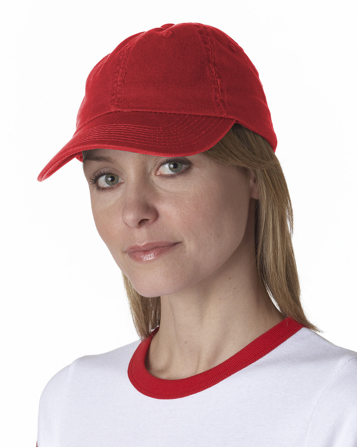 100% Washed Chino Cotton Twill Unstructured Cap BA3630