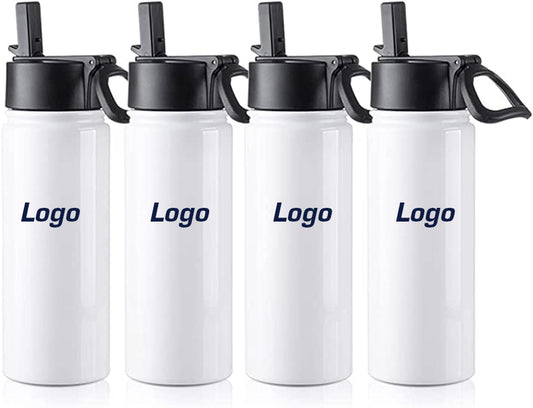 Custom Printed Sports Water Bottle 22 oz