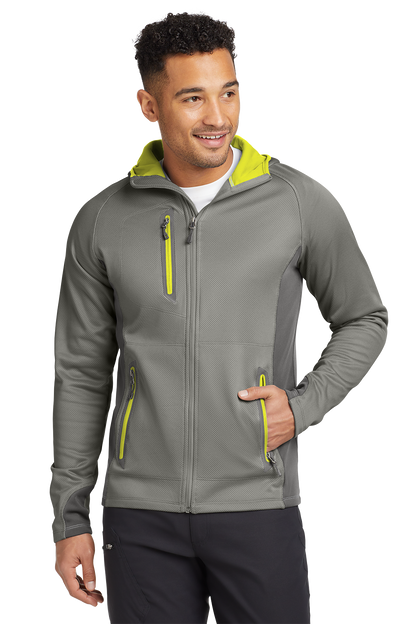EB244  Eddie Bauer ® Sport Hooded Full-Zip Fleece Jacket