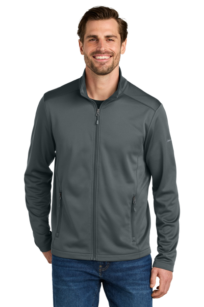 EB2460  Eddie Bauer® Smooth Mid Layer Fleece Full-Zip