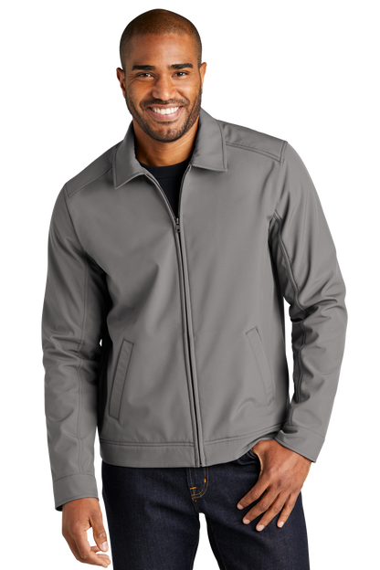 J417 Port Authority® Mechanic Soft Shell Jacket