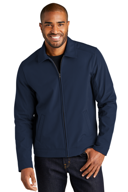 J417 Port Authority® Mechanic Soft Shell Jacket