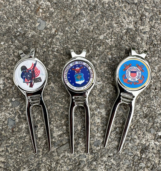 Custom Printed Golf Divot Tool and Ball Marker