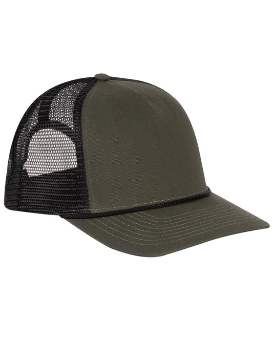 Cotton Retro Rope Trucker Hat 3012DR