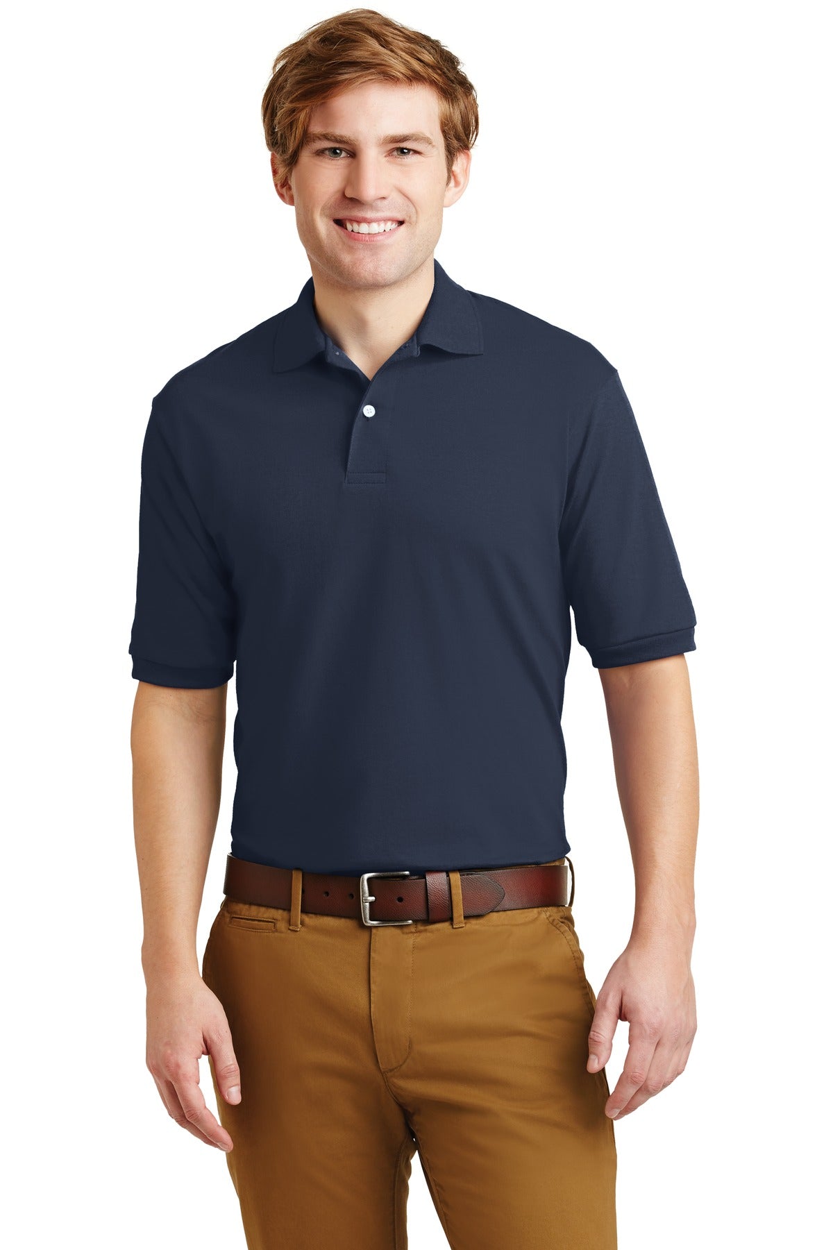 JERZEES® - SpotShield™ 5.4-Ounce Jersey Knit Sport Shirt. 437M