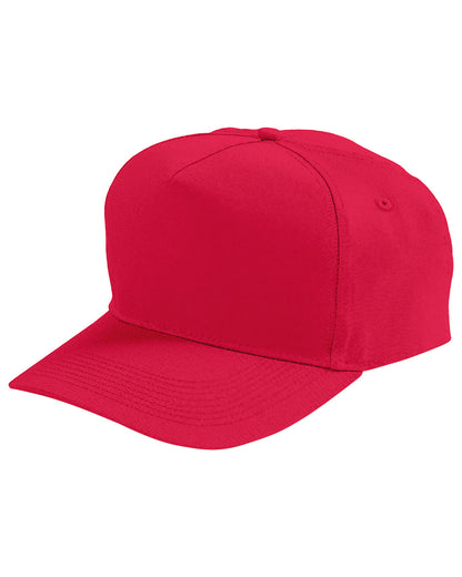 Youth 5-Panel Cotton/Twill Cap 6207