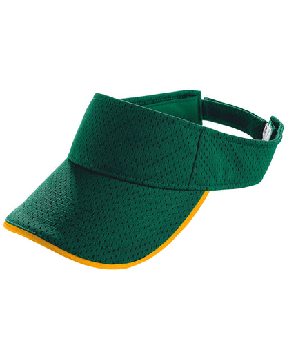 Adult Athletic Mesh Two-Color Visor 6223