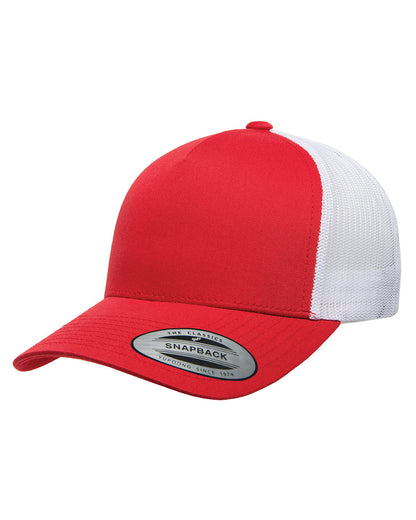 Adult 5-Panel Retro Trucker Cap 6506