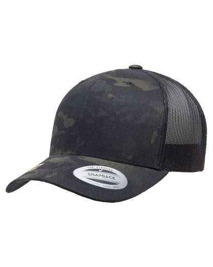 YP Classics® Retro Trucker Multicam® Snapback 6606MC