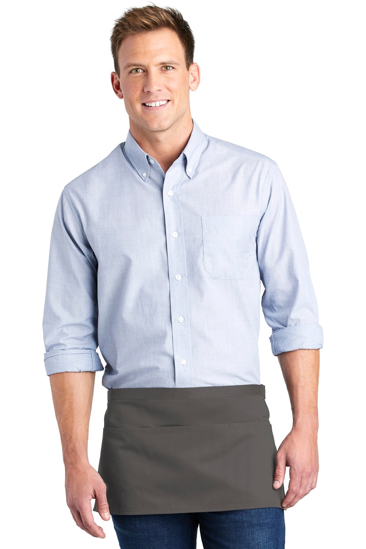 Port Authority® Three-Pocket Waist Apron. A602