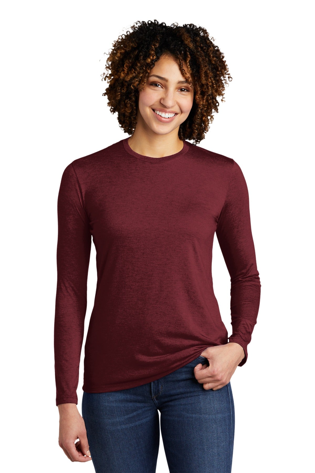 Allmade®  Women's Tri-Blend Long Sleeve Tee AL6008
