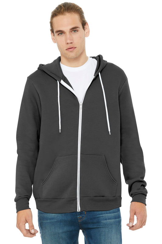 BELLA+CANVAS® Unisex Sponge Fleece Full-Zip Hoodie. BC3739